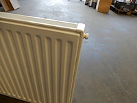 Paneelradiator, brugman, universeel compact, wit, t21 900x400 - afbeelding 2 van  3