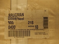 Paneelradiator, brugman, universeel compact, wit, t21 900x400 - afbeelding 3 van  3