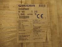 Paneelradiator, brugman, universeel compact, wit, t21 900x640 - afbeelding 4 van  4