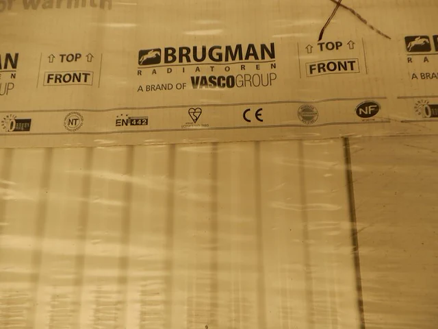 Paneelradiator, brugman, universeel compact, wit, t21 900x800 - afbeelding 3 van  4
