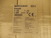 Paneelradiator, brugman, universeel compact, wit, t21 900x800 - afbeelding 4 van  4