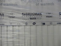 Paneelradiator, brugman, universeel compact, wit, t21 900x880 - afbeelding 2 van  4