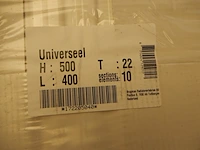 Paneelradiator, brugman, universeel compact, wit, t22 500x400 - afbeelding 3 van  3