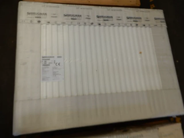 Paneelradiator, brugman, universeel compact, wit, t22 900x1200 - afbeelding 1 van  4