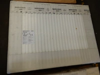 Paneelradiator, brugman, universeel compact, wit, t22 900x1200