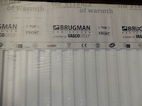 Paneelradiator, brugman, universeel compact, wit, t22 900x1200 - afbeelding 2 van  4