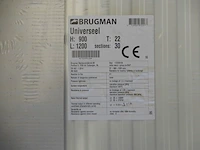 Paneelradiator, brugman, universeel compact, wit, t22 900x1200 - afbeelding 3 van  4
