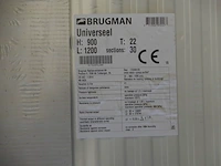 Paneelradiator, brugman, universeel compact, wit, t22 900x1200 - afbeelding 3 van  4