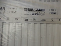 Paneelradiator, brugman, universeel compact, wit, t22 900x880 - afbeelding 2 van  4