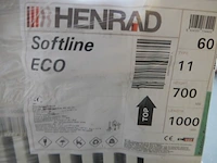 Paneelradiator, henrad, softline eco, wit, t11 700x1000 - afbeelding 2 van  2