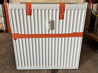Paneelradiator met geïntegreerde thermostaatkraan, brugman kompakt-4, t22 - 1335 watt, wit - afbeelding 5 van  9