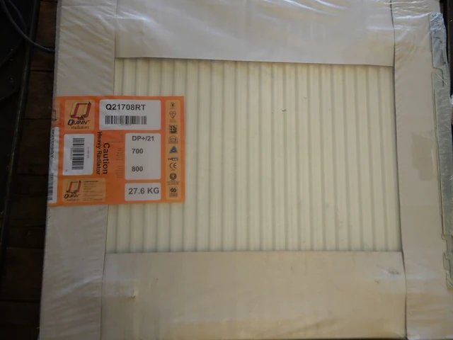 Paneelradiator, quinn, wit - afbeelding 1 van  3