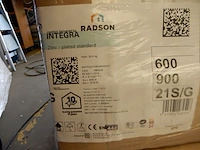 Paneelradiator, radson, integra, wit - afbeelding 3 van  3