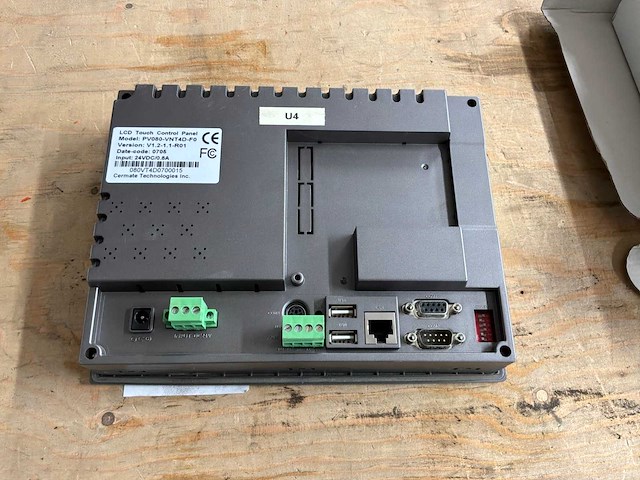 Panelvisa pv080-vnt4d-fo touchscreen controle paneel - afbeelding 2 van  3
