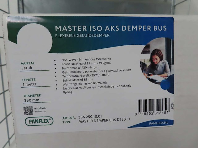 Panflex - master iso aks - geluiddemper (5x) - afbeelding 3 van  3