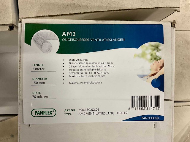 Panflex am2 ventilatieslangen (45x) - afbeelding 3 van  3