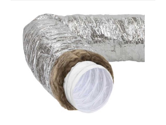 Panflex master iso aks geluiddempende ventilatieslang d125mm l10 (8x) - afbeelding 1 van  3