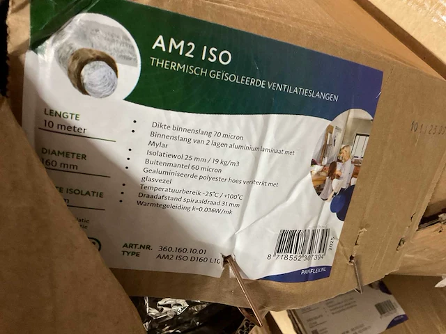 Panflex partij thermisch geïsoleerde ventilatieslangen, 4 stuks - afbeelding 6 van  8