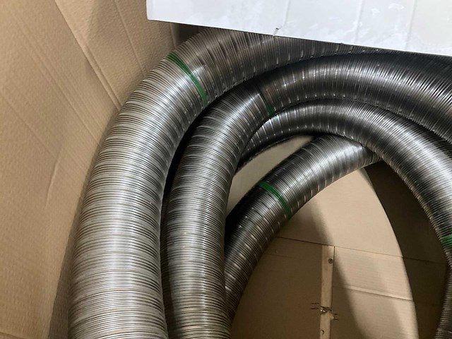 Panflex rol a 12m. rookgasafvoerleiding rvs flexibel inox ø130mm - afbeelding 2 van  7