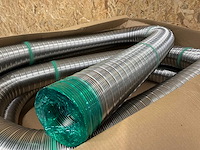 Panflex rookgasafvoerleiding rvs flexibel inox ø130mm rol a 10m - afbeelding 4 van  6