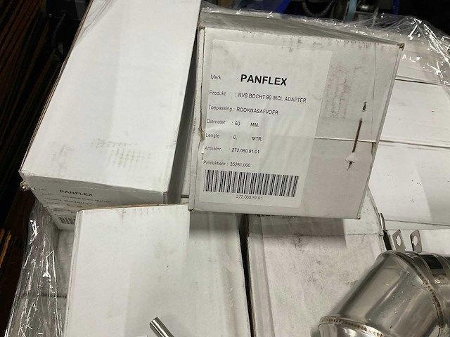 Panflex rvs bocht (42 x) - afbeelding 2 van  3