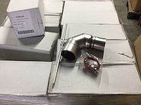 Panflex rvs bocht 90 (60x) - afbeelding 1 van  4