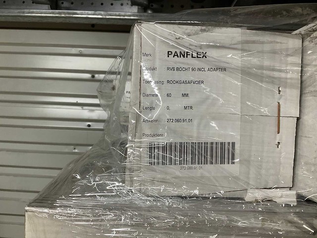 Panflex rvs bocht 90 graden (42x) - afbeelding 2 van  2
