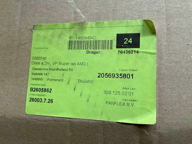 Panflex vp super iso am2 geïsoleerde buis 2m - afbeelding 4 van  4