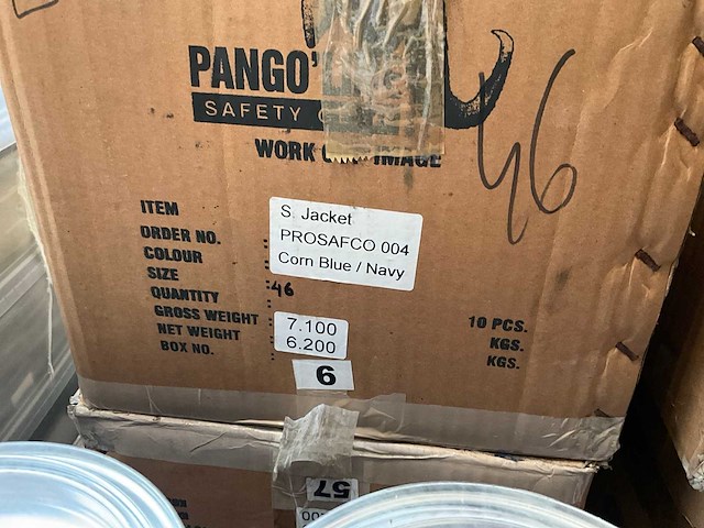 Pangoline - prosafco 004 - jacket - werkjas (40x) - afbeelding 5 van  5