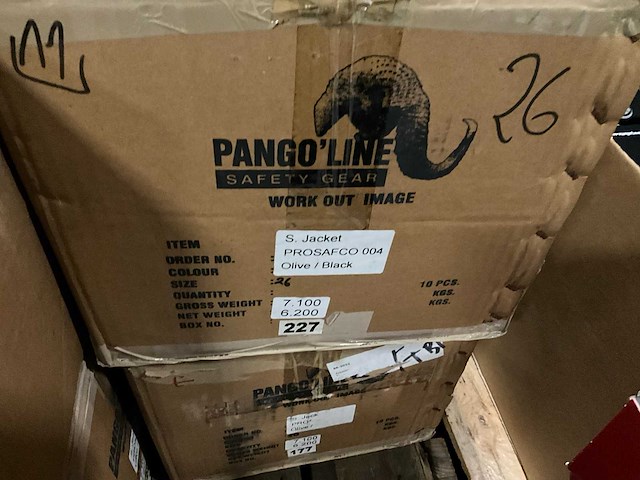 Pangoline - prosafco 004 - jacket - werkjas (60x) - afbeelding 2 van  4