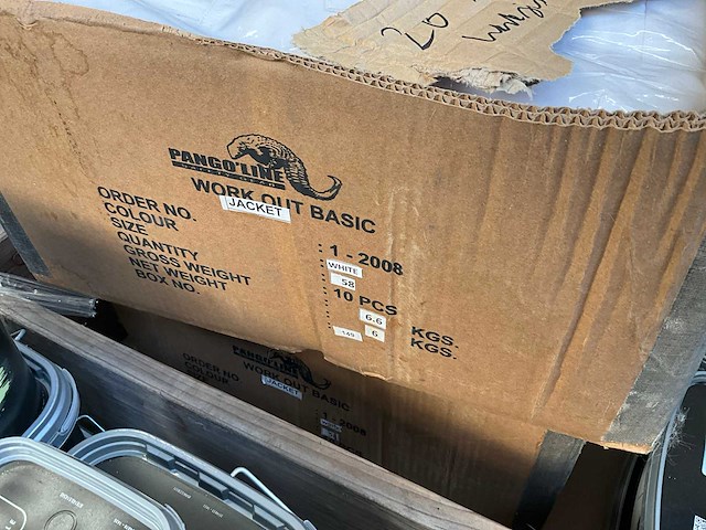 Pangoline - work out basic - jacket - werkjas (20x) - afbeelding 2 van  5