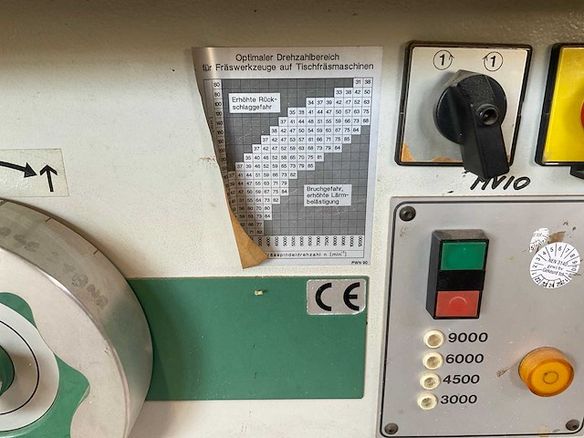 Panhans 230 freesmachine met aanvoerrol - afbeelding 4 van  8