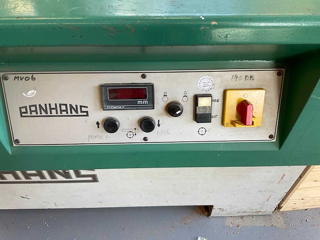 Panhans typ 334 vlakschaafmachine - afbeelding 2 van  7