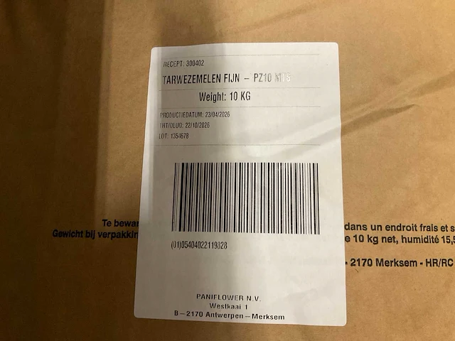 Paniflower tarwezetmelwn fijn - pz10 mts 10kg (81x) - afbeelding 4 van  4