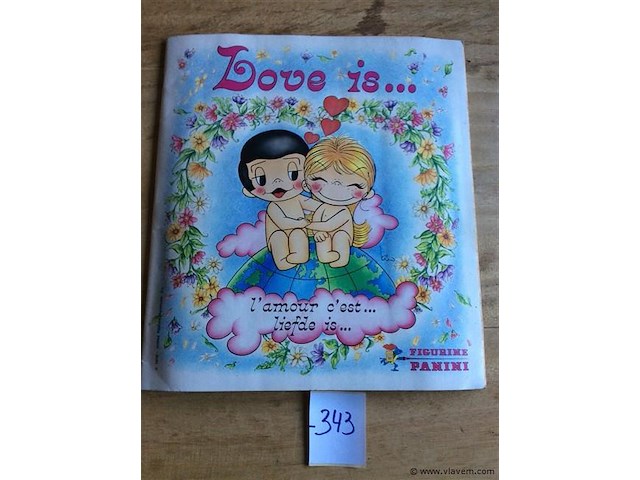 Panini boekje love is…. (compleet) - afbeelding 1 van  5