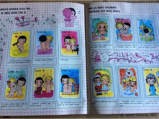 Panini boekje love is…. (compleet) - afbeelding 4 van  5