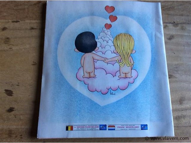 Panini boekje love is…. (compleet) - afbeelding 5 van  5