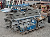 Pannenlift, alulift, 12x 2 meter, 1987