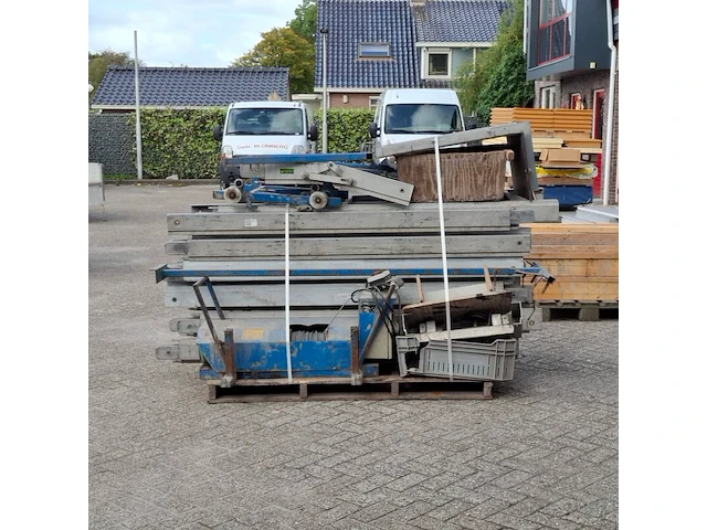 Pannenlift, alulift, 12x 2 meter, 1987 - afbeelding 5 van  12