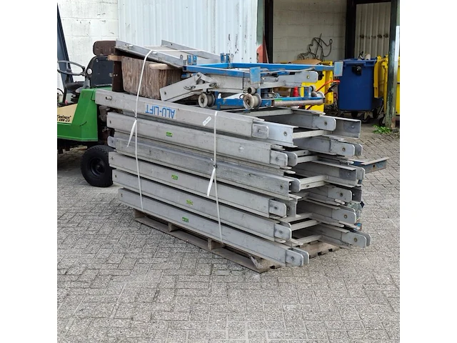 Pannenlift, alulift, 12x 2 meter, 1987 - afbeelding 7 van  12