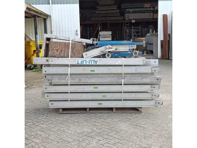 Pannenlift, alulift, 12x 2 meter, 1987 - afbeelding 8 van  12