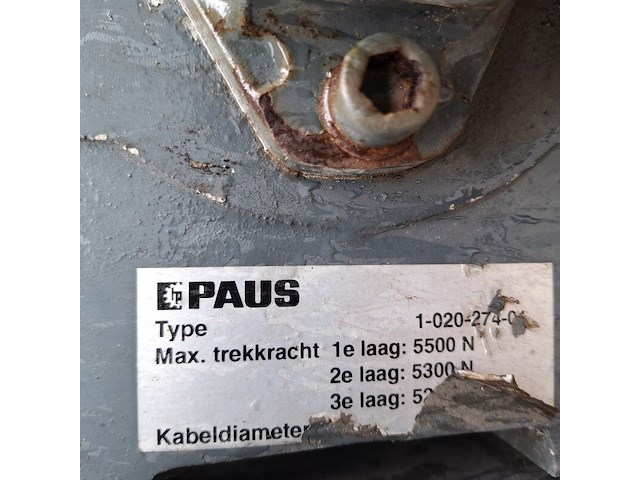 Pannenlift, paus, 25wh, 1999 - afbeelding 27 van  36