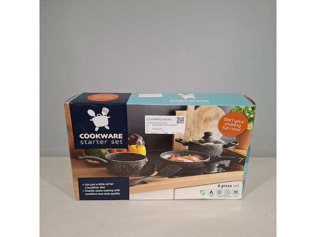 Pannenset, cookware, starter set - afbeelding 1 van  5