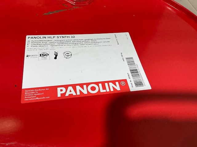 Panolin hlp synth 32 hydraulic hydrauliekolie (3x) - afbeelding 2 van  7