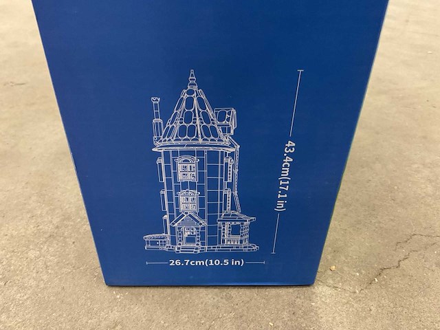 Pantasy moomin house (87201) bouwstenen set - afbeelding 2 van  3