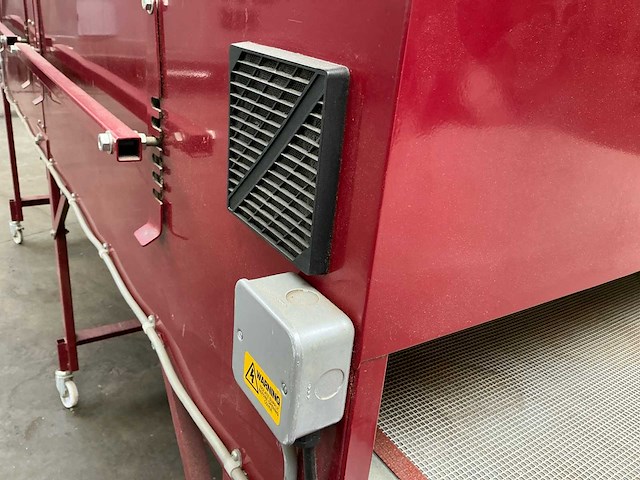 Panther dryers - industriële doorloopdroger / tunneloven met transportband - afbeelding 13 van  21