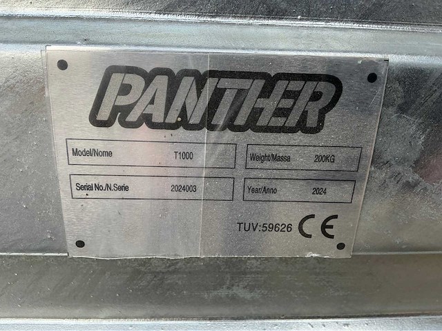 Panther enkelassige dumper aanhanger - afbeelding 13 van  20