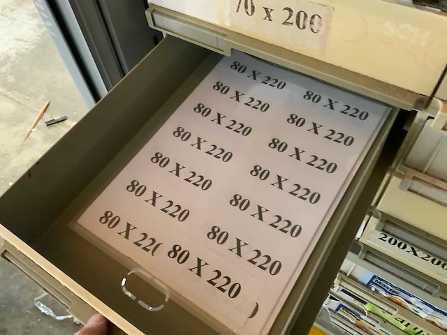 Panto werkplaatskast inclusief inhoud matrasstickers - afbeelding 13 van  17