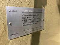 Paoloni csf3000 formaatcirkelzaagmachine - afbeelding 7 van  7