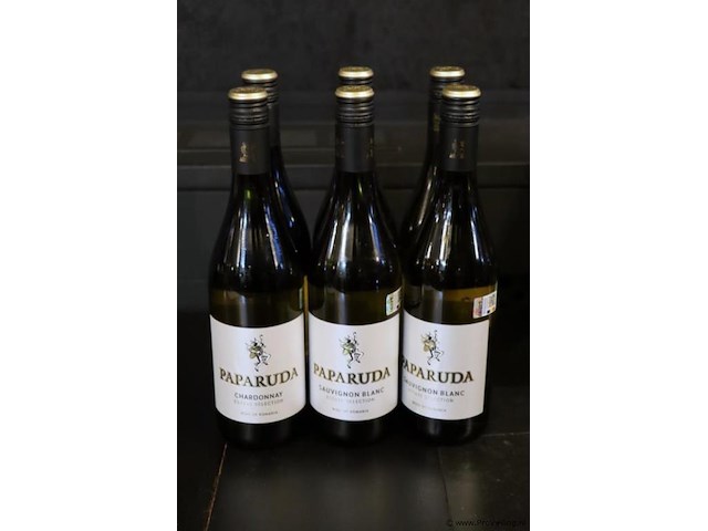 Paparuda chardonnay sauvignon blanc 2024 witte wijn - 6 flessen á 750ml - afbeelding 1 van  3